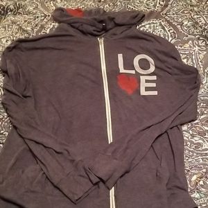 Longsleve zip up